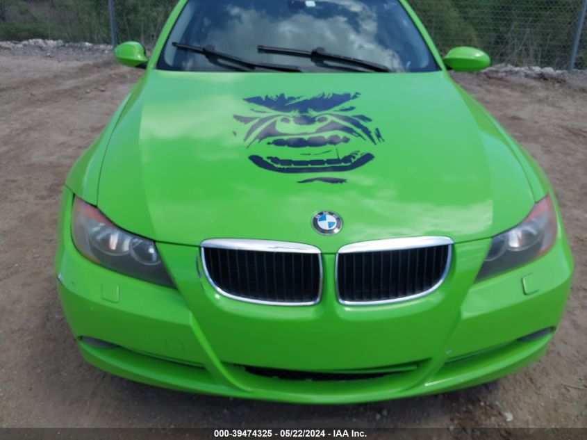 2008 BMW 328Xi VIN: WBAVC93528K040621 Lot: 39474325