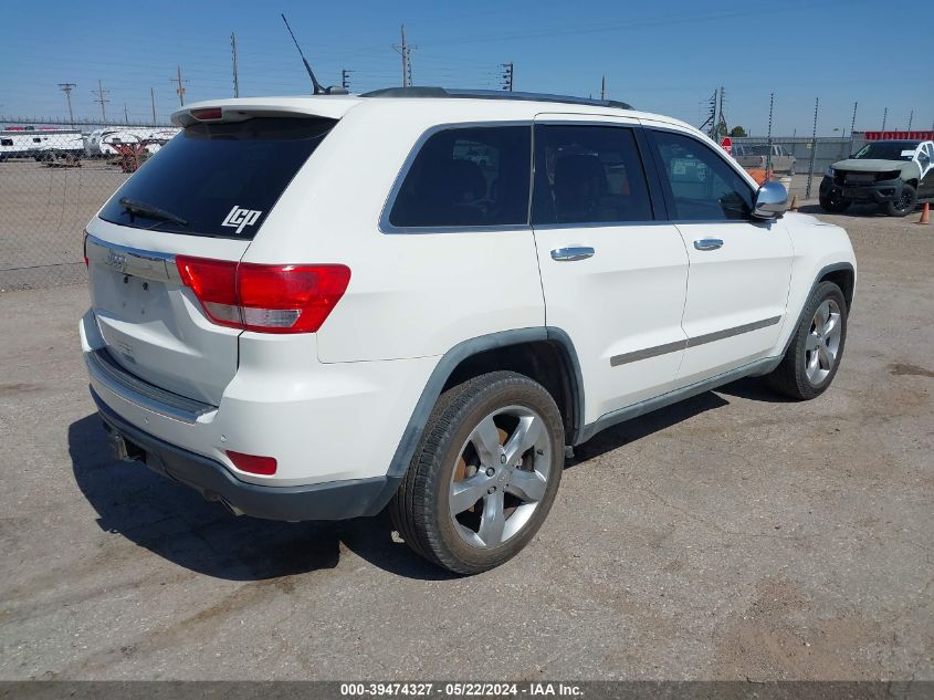 2011 Jeep Grand Cherokee Overland VIN: 1J4RR6GT0BC509615 Lot: 39474327