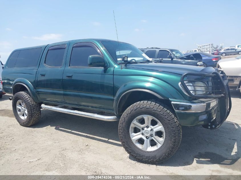 2001 Toyota Tacoma Prerunner VIN: 5TEGM92N91Z878009 Lot: 39474336