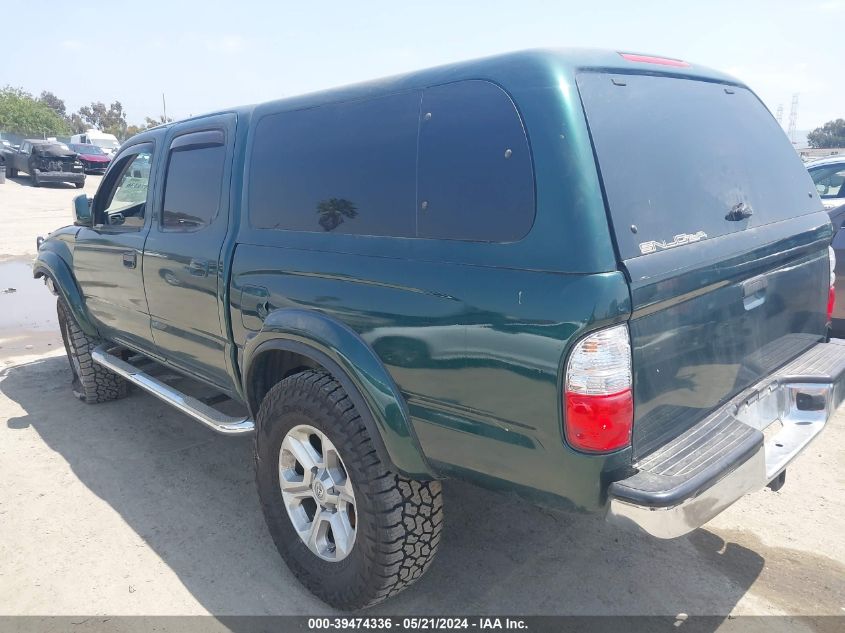 2001 Toyota Tacoma Prerunner VIN: 5TEGM92N91Z878009 Lot: 39474336