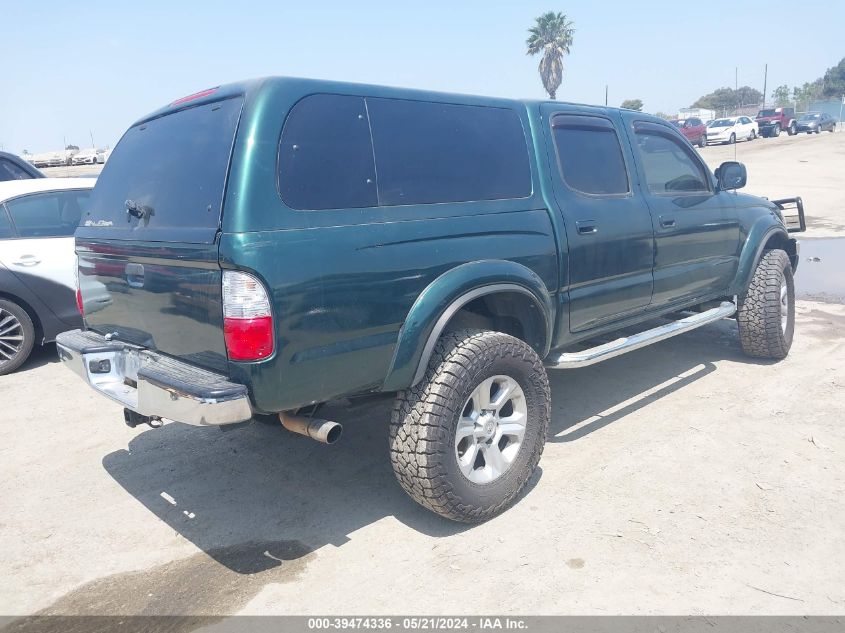 2001 Toyota Tacoma Prerunner VIN: 5TEGM92N91Z878009 Lot: 39474336