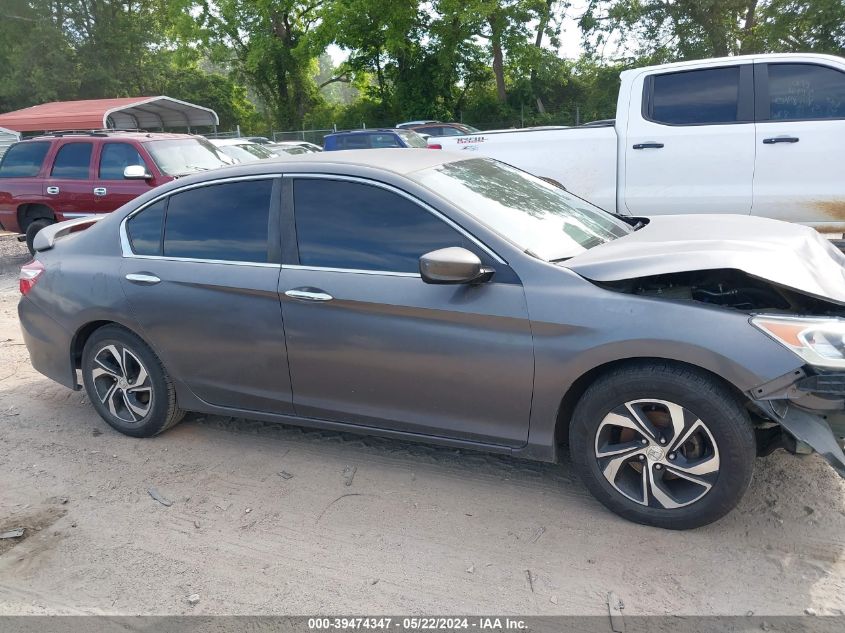 2016 Honda Accord Lx VIN: 1HGCR2F34GA189726 Lot: 39474347