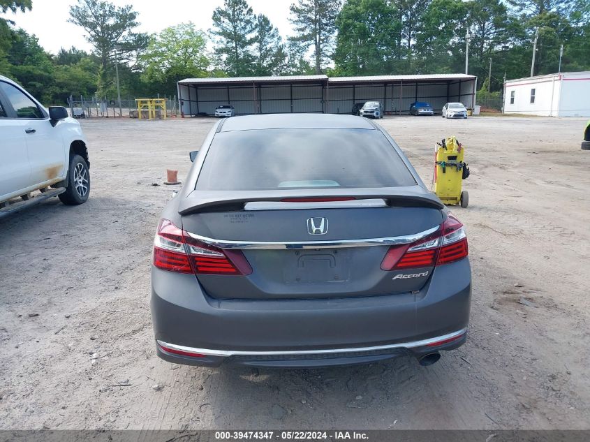 2016 Honda Accord Lx VIN: 1HGCR2F34GA189726 Lot: 39474347