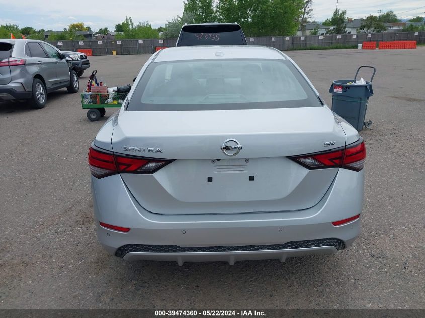 2023 Nissan Sentra Sv VIN: 3N1AB8CV1PY279594 Lot: 39474360