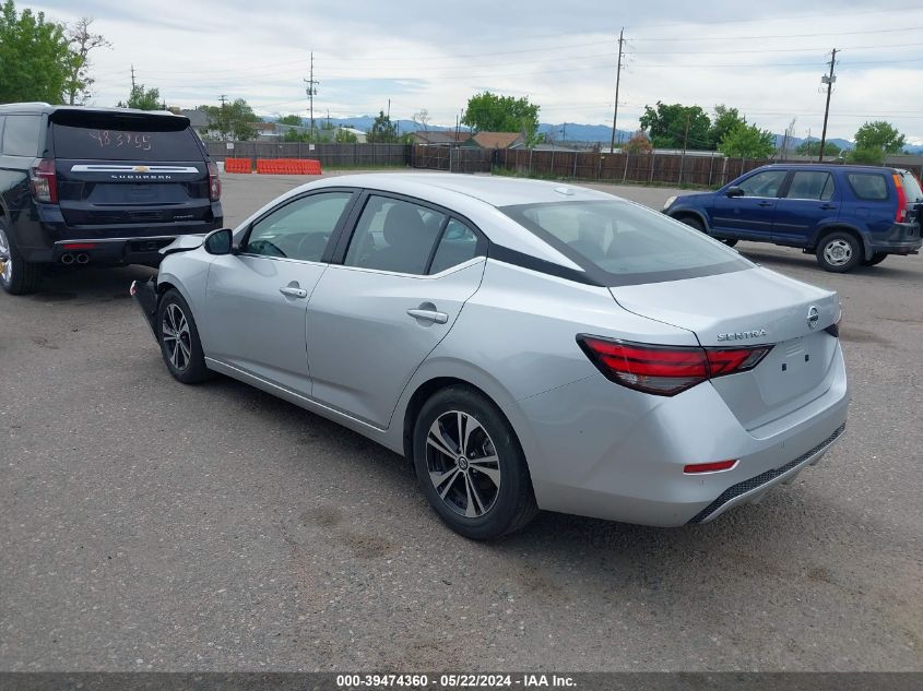 2023 Nissan Sentra Sv VIN: 3N1AB8CV1PY279594 Lot: 39474360