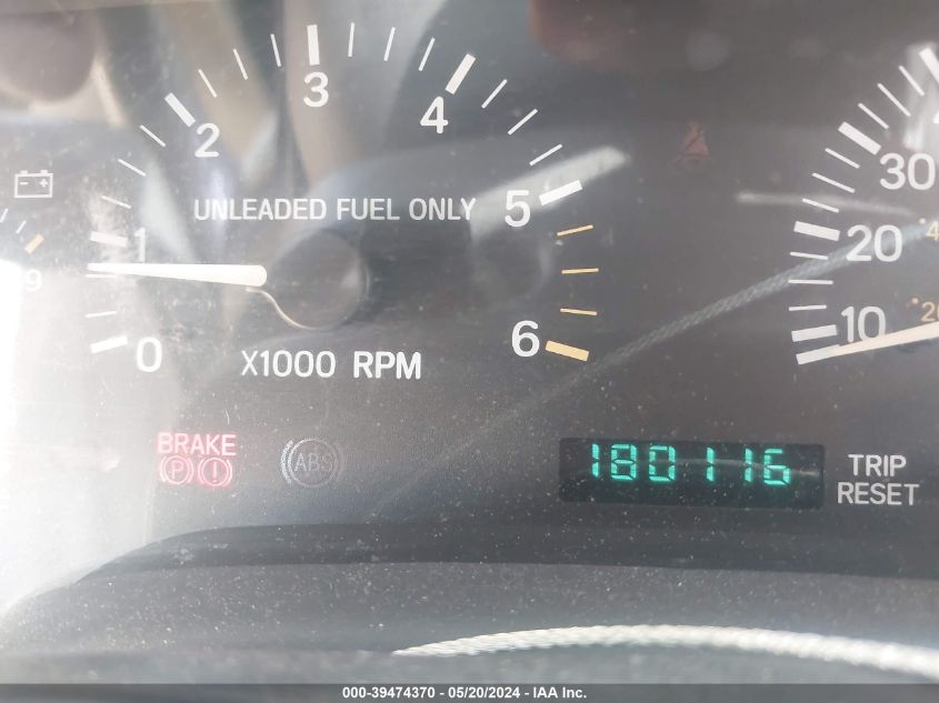 1999 Jeep Cherokee Classic/Sport VIN: 1J4FF68S2XL529485 Lot: 39474370