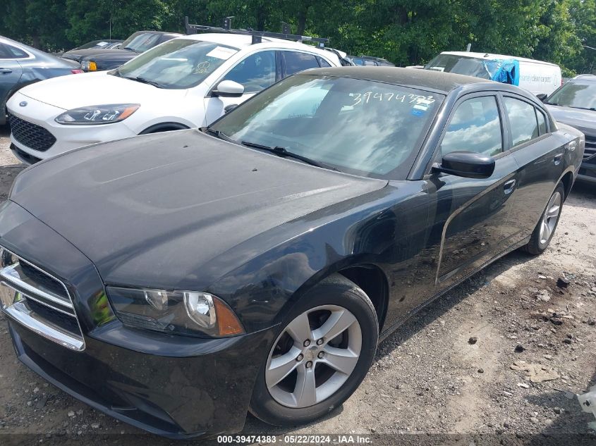 2014 Dodge Charger Se VIN: 2C3CDXBG1EH369834 Lot: 39474383