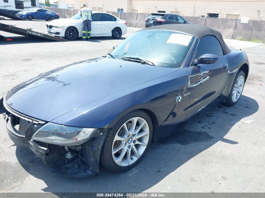 2006 BMW Z4 3.0I VIN: 4USBU33586LW66742 Lot: 39474384