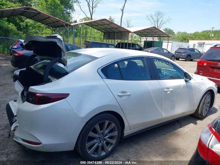2022 Mazda Mazda3 Select VIN: 3MZBPABL0NM302956 Lot: 39474386