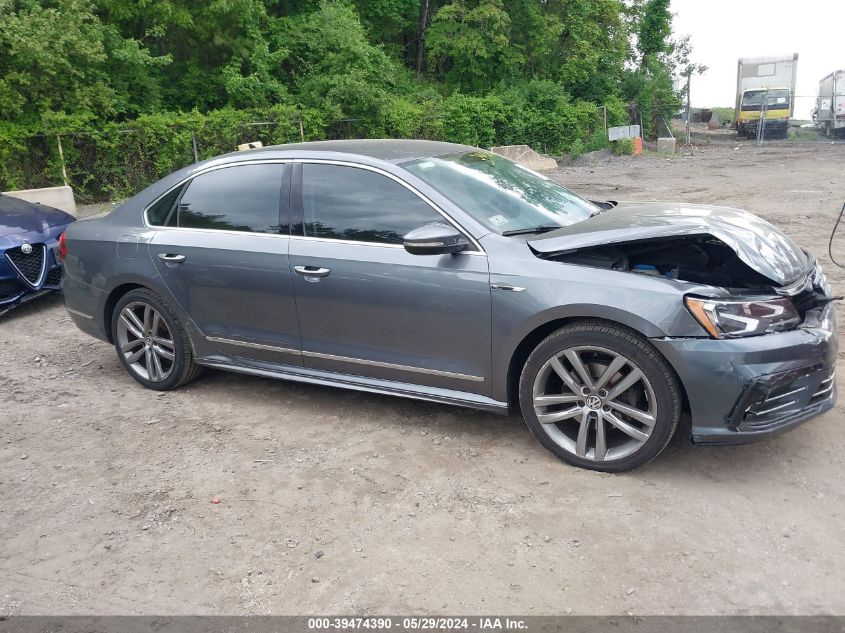 2017 VOLKSWAGEN PASSAT 1.8T R-LINE - 1VWDT7A36HC054372