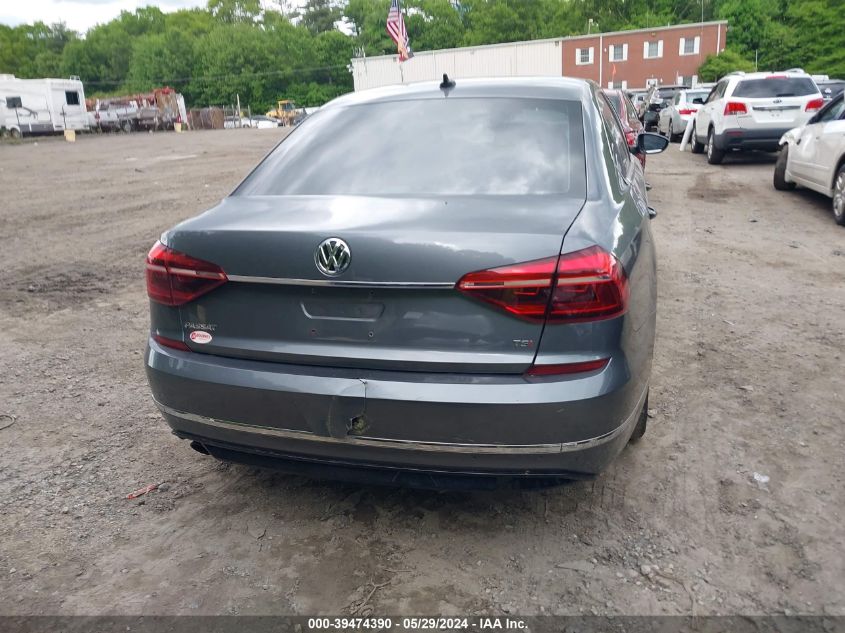 2017 Volkswagen Passat 1.8T R-Line VIN: 1VWDT7A36HC054372 Lot: 39474390