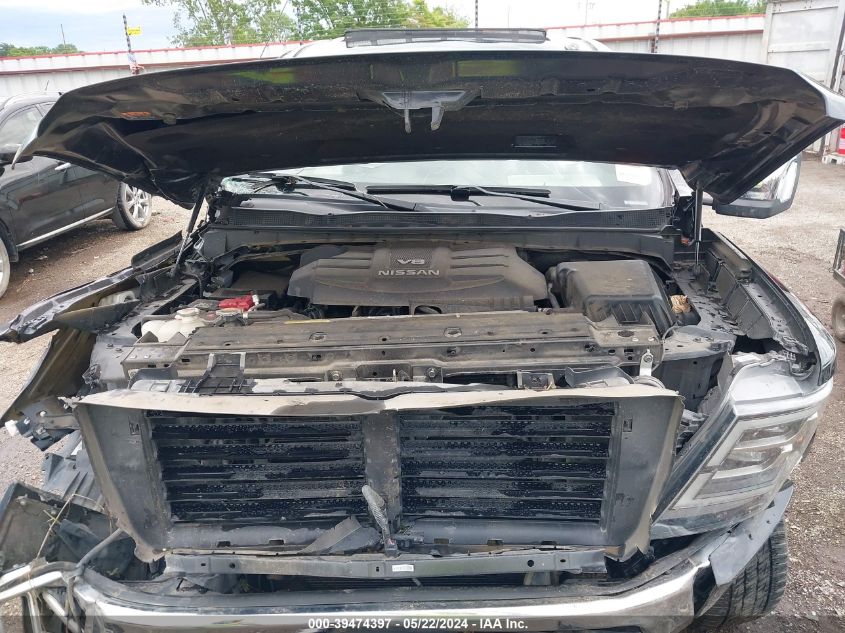 2020 Nissan Titan Sl 4X4 VIN: 1N6AA1ED0LN502854 Lot: 39474397