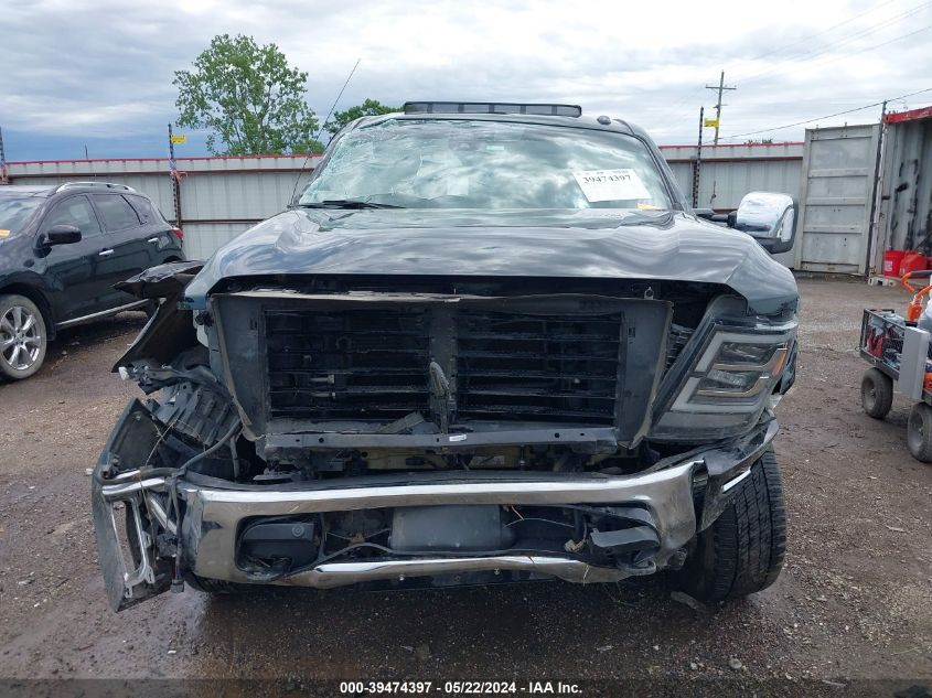 2020 Nissan Titan Sl 4X4 VIN: 1N6AA1ED0LN502854 Lot: 39474397