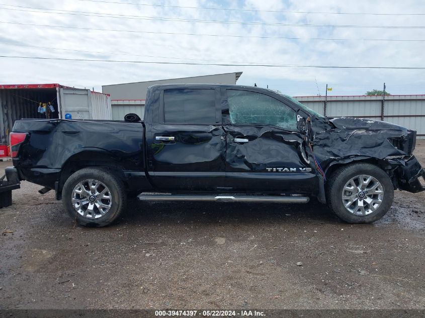 2020 Nissan Titan Sl 4X4 VIN: 1N6AA1ED0LN502854 Lot: 39474397