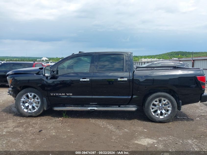 2020 Nissan Titan Sl 4X4 VIN: 1N6AA1ED0LN502854 Lot: 39474397