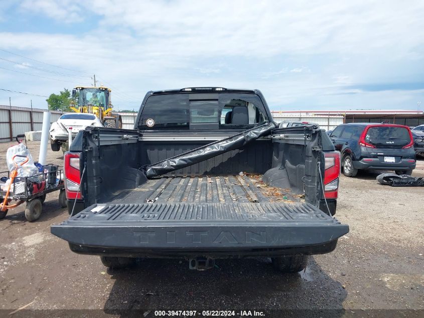 2020 Nissan Titan Sl 4X4 VIN: 1N6AA1ED0LN502854 Lot: 39474397