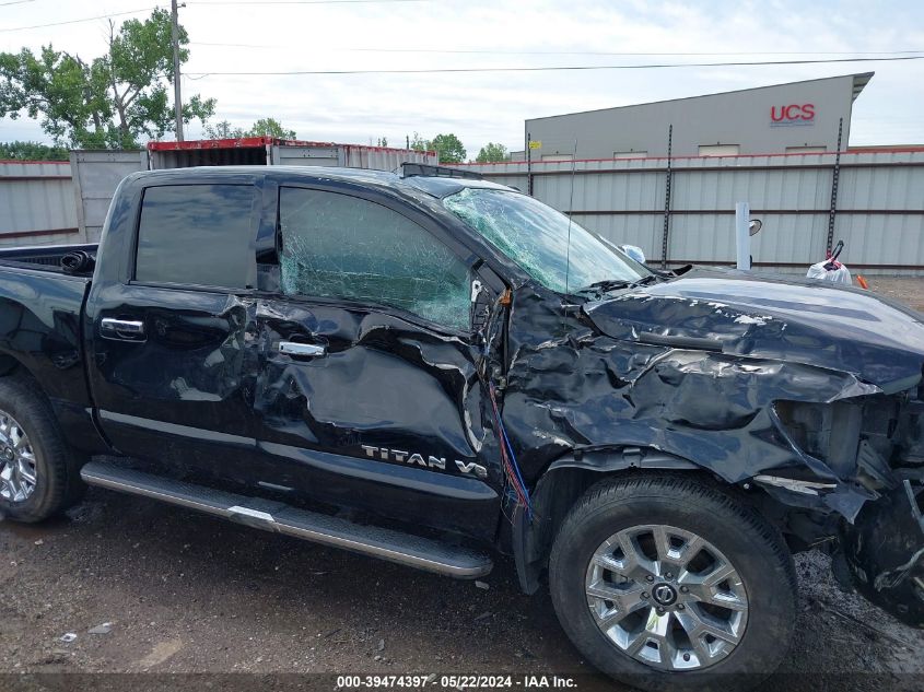 2020 Nissan Titan Sl 4X4 VIN: 1N6AA1ED0LN502854 Lot: 39474397