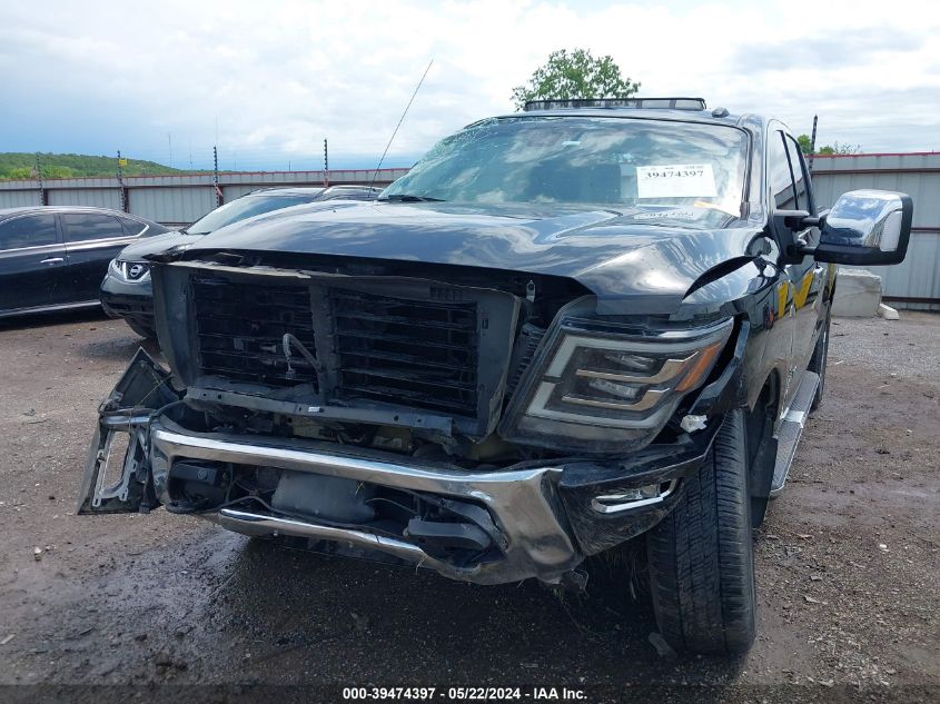 2020 Nissan Titan Sl 4X4 VIN: 1N6AA1ED0LN502854 Lot: 39474397