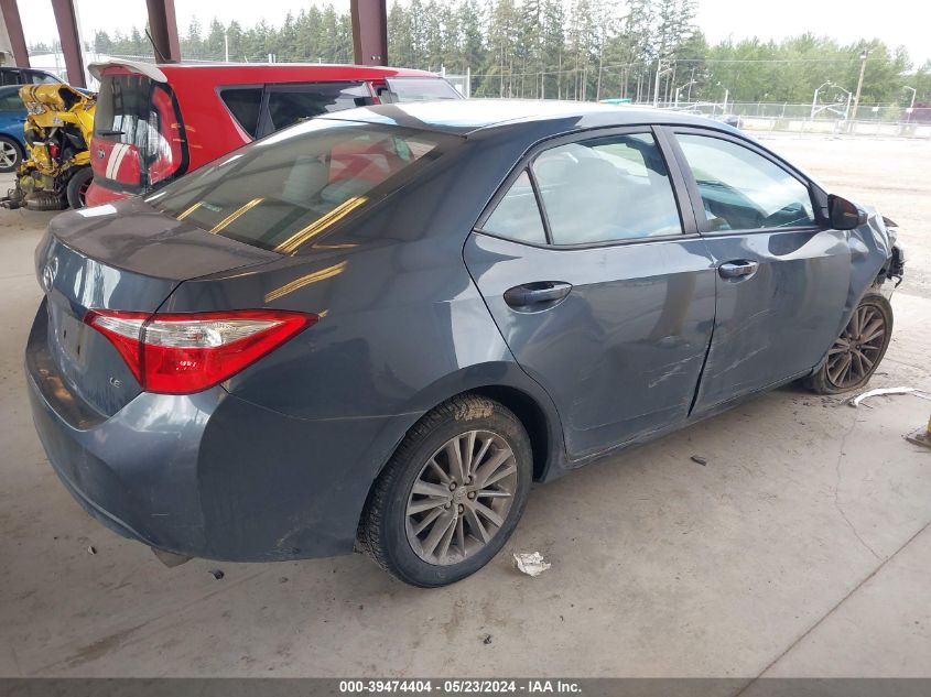 2014 Toyota Corolla Le Plus VIN: 2T1BURHE8EC053365 Lot: 39474404