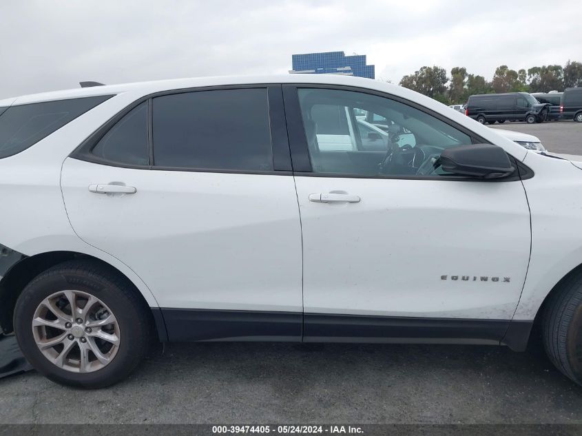 2019 Chevrolet Equinox Ls VIN: 3GNAXHEV6KS566220 Lot: 39474405