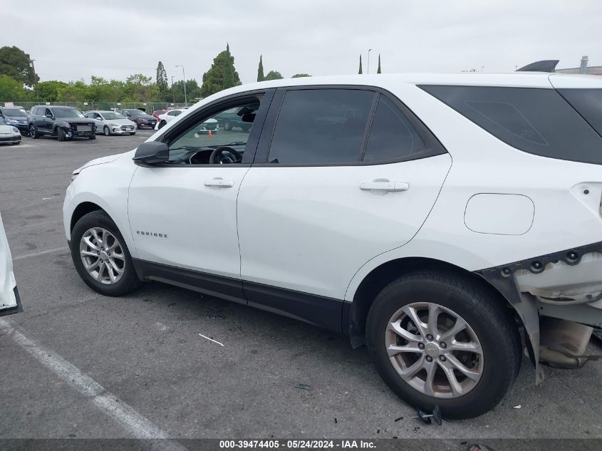 2019 Chevrolet Equinox Ls VIN: 3GNAXHEV6KS566220 Lot: 39474405