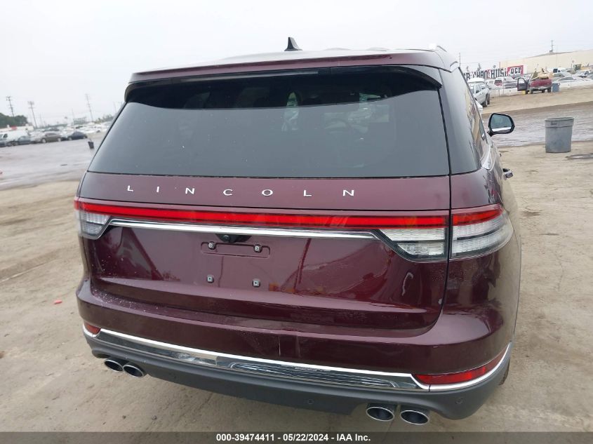 2022 Lincoln Aviator Reserve VIN: 5LM5J7WC1NGL13305 Lot: 39474411