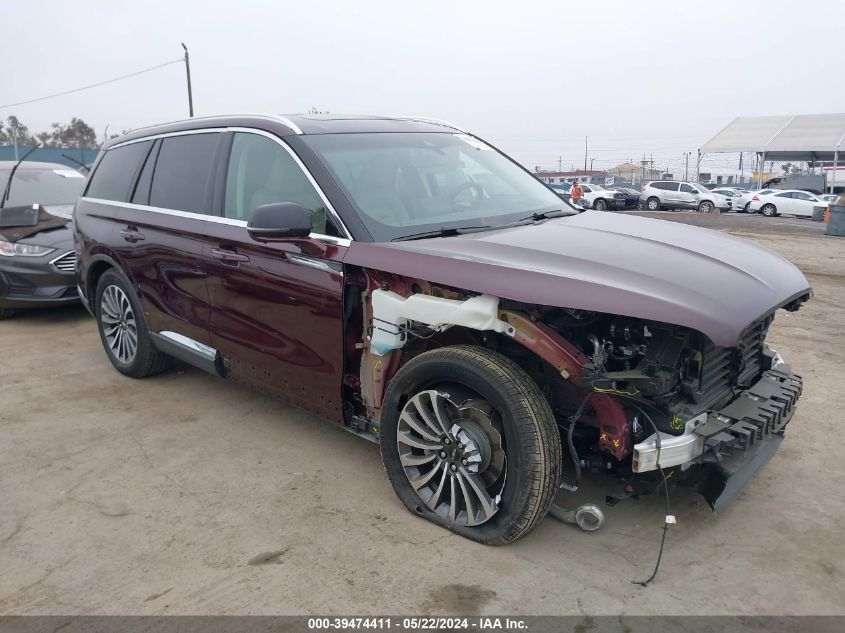 2022 Lincoln Aviator Reserve VIN: 5LM5J7WC1NGL13305 Lot: 39474411