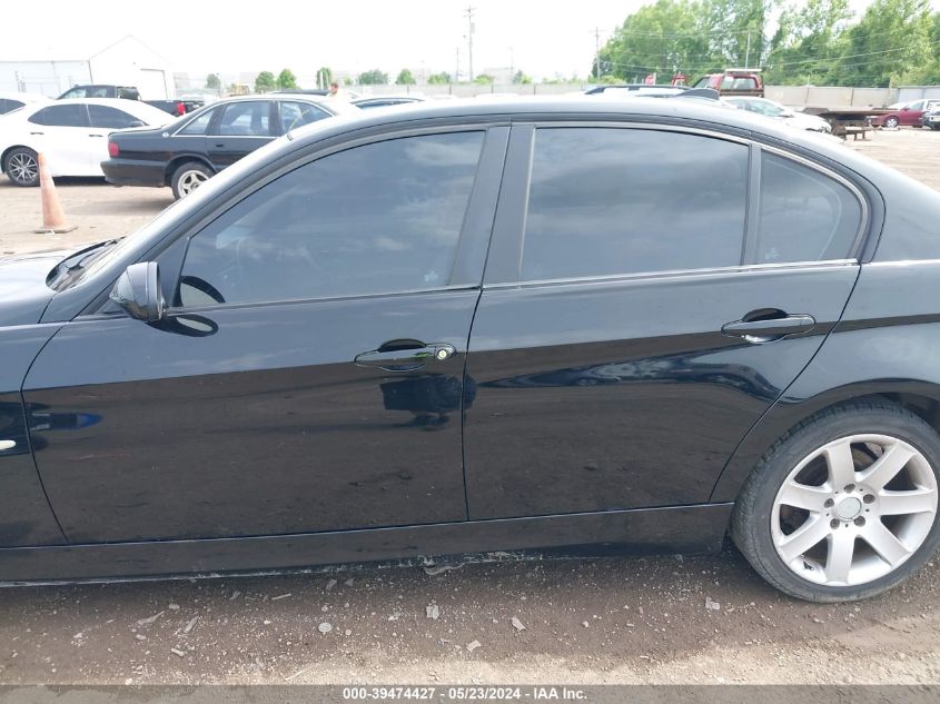 2008 BMW 328I VIN: WBAVA37558ND55847 Lot: 39474427