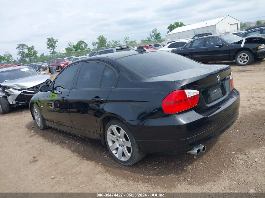 2008 BMW 328I VIN: WBAVA37558ND55847 Lot: 39474427