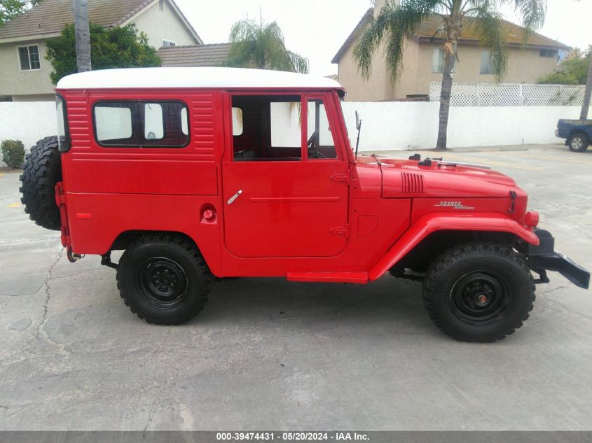 1962 Toyota Landcruiser VIN: 2FD4016843 Lot: 39474431