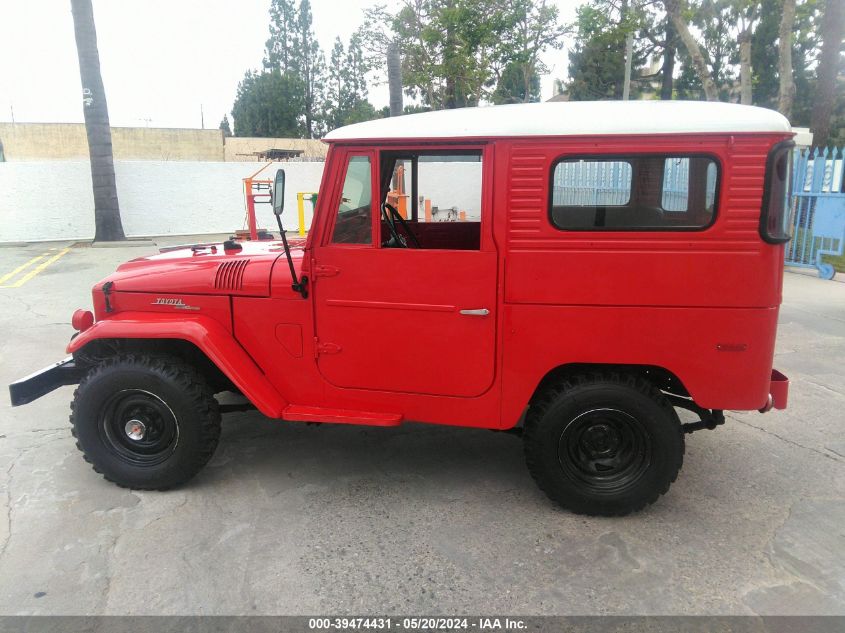 1962 Toyota Landcruiser VIN: 2FD4016843 Lot: 39474431