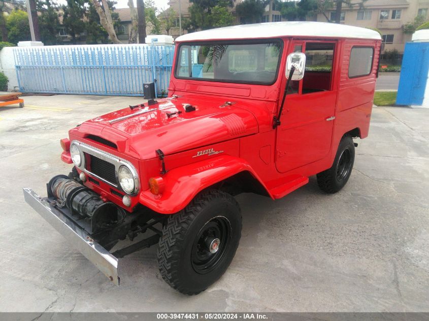 1962 Toyota Landcruiser VIN: 2FD4016843 Lot: 39474431