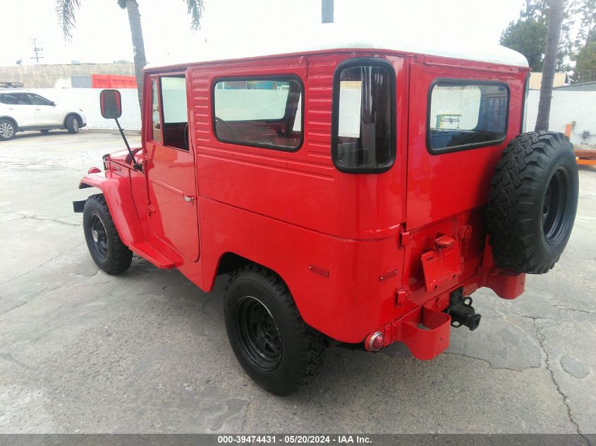 1962 Toyota Landcruiser VIN: 2FD4016843 Lot: 39474431