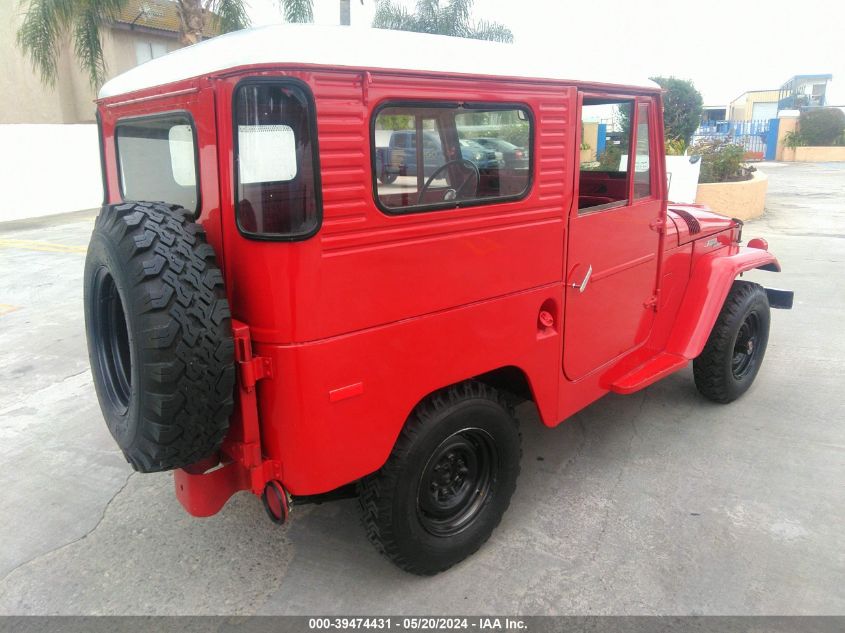 1962 Toyota Landcruiser VIN: 2FD4016843 Lot: 39474431