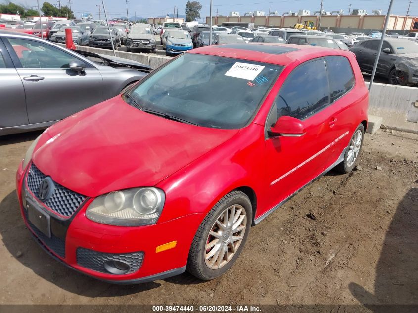 2006 Volkswagen Gti 2-Door VIN: WVWFV71K06W113389 Lot: 39474440