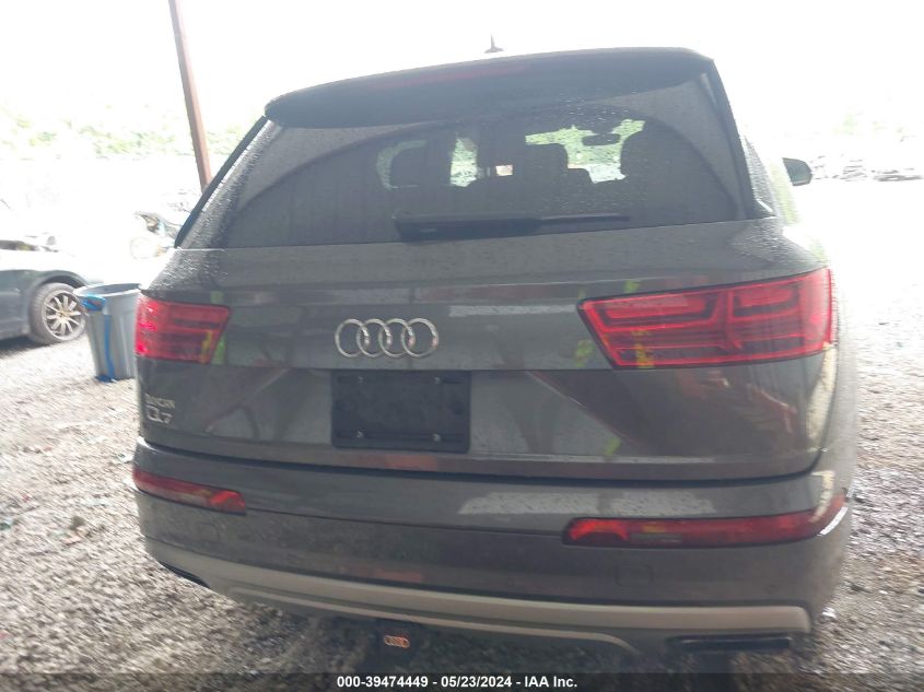 2019 Audi Q7 55 Premium VIN: WA1VAAF75KD014026 Lot: 39474449