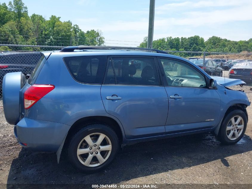 2008 Toyota Rav4 Limited V6 VIN: JTMBK31V386034697 Lot: 39474455