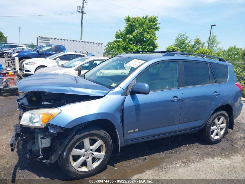 2008 Toyota Rav4 Limited V6 VIN: JTMBK31V386034697 Lot: 39474455