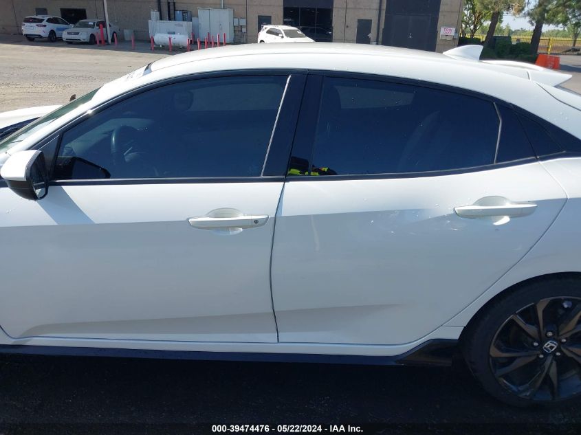 2018 Honda Civic Sport VIN: SHHFK7G45JU217339 Lot: 39474476