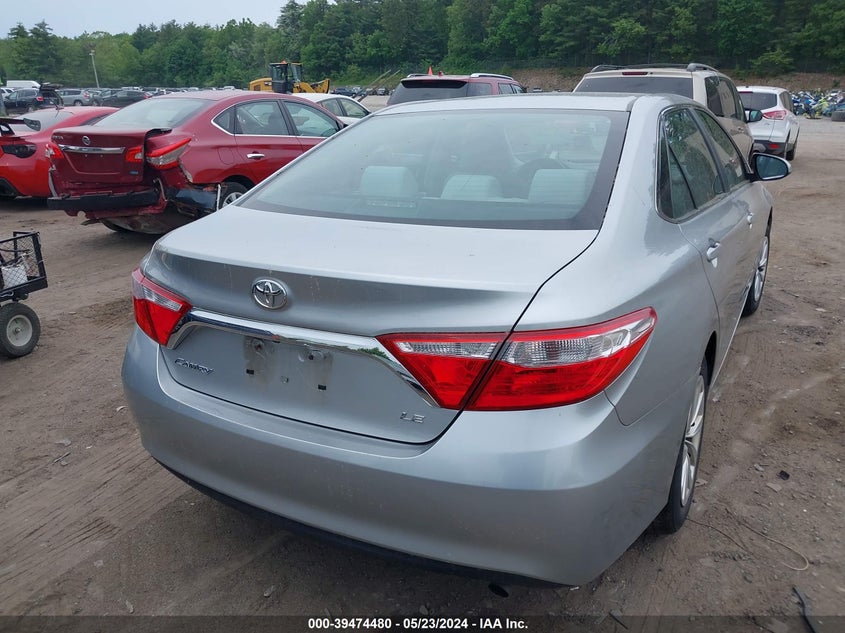 2015 Toyota Camry Le VIN: 4T4BF1FK7FR486329 Lot: 39474480