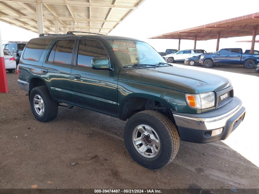 2000 Toyota 4Runner Sr5 V6 VIN: JT3GN86R2Y0156366 Lot: 39474487