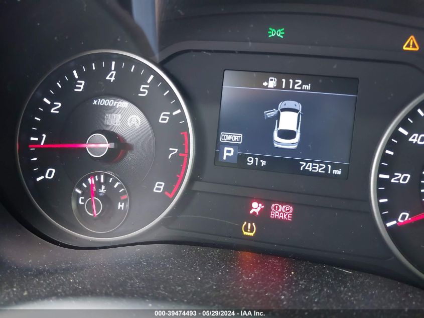 2018 Kia Stinger VIN: KNAE15LA7J6031391 Lot: 39474493