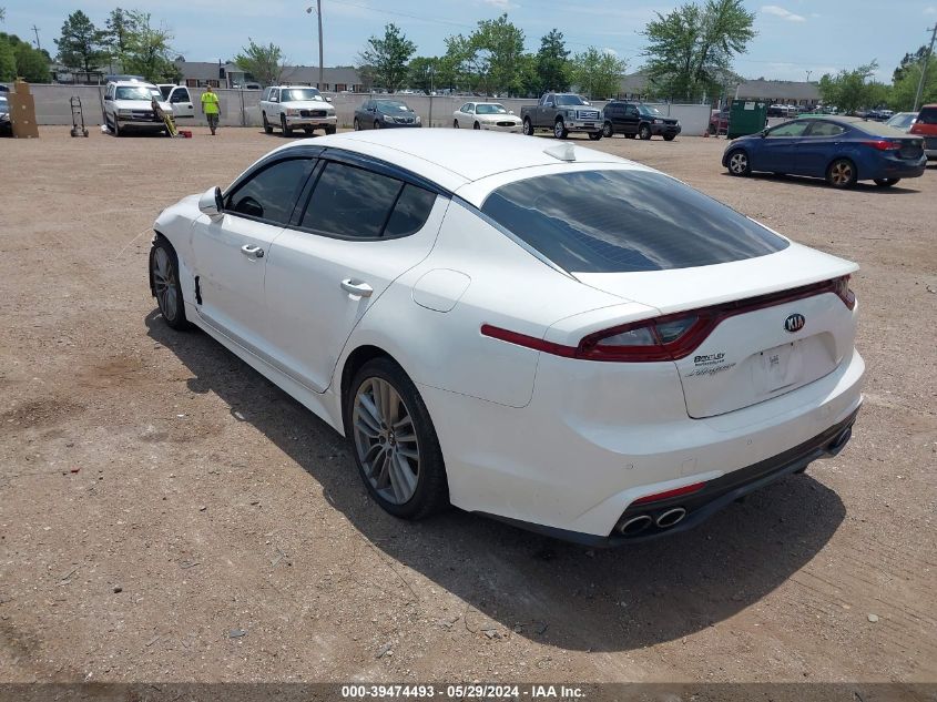 2018 Kia Stinger VIN: KNAE15LA7J6031391 Lot: 39474493