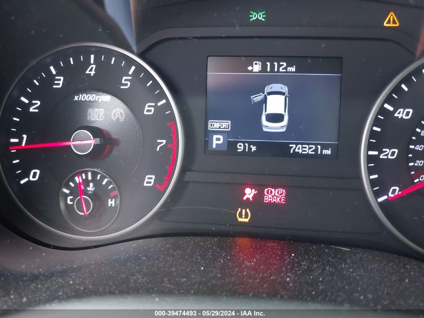 2018 Kia Stinger VIN: KNAE15LA7J6031391 Lot: 39474493