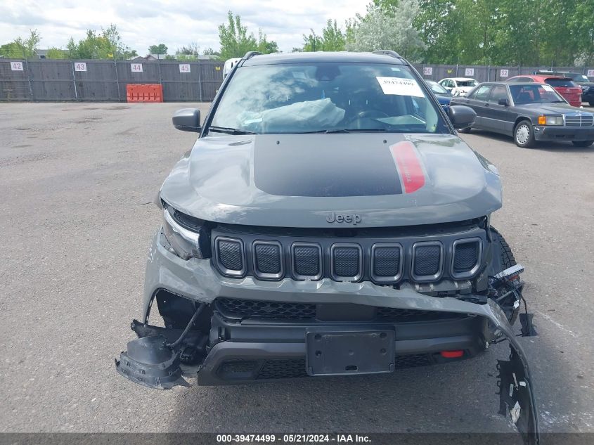 2022 Jeep Compass Trailhawk 4X4 VIN: 3C4NJDDB0NT114029 Lot: 39474499