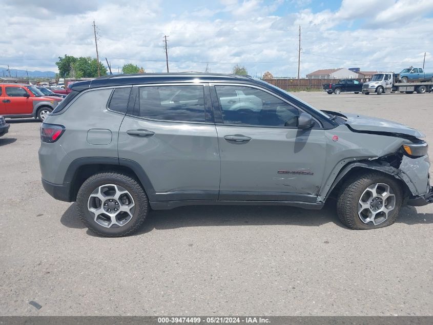 2022 Jeep Compass Trailhawk 4X4 VIN: 3C4NJDDB0NT114029 Lot: 39474499