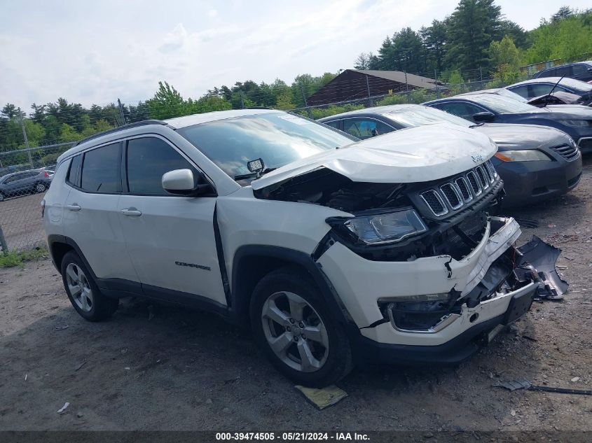 2018 Jeep Compass Latitude 4X4 VIN: 3C4NJDBB2JT265189 Lot: 39474505