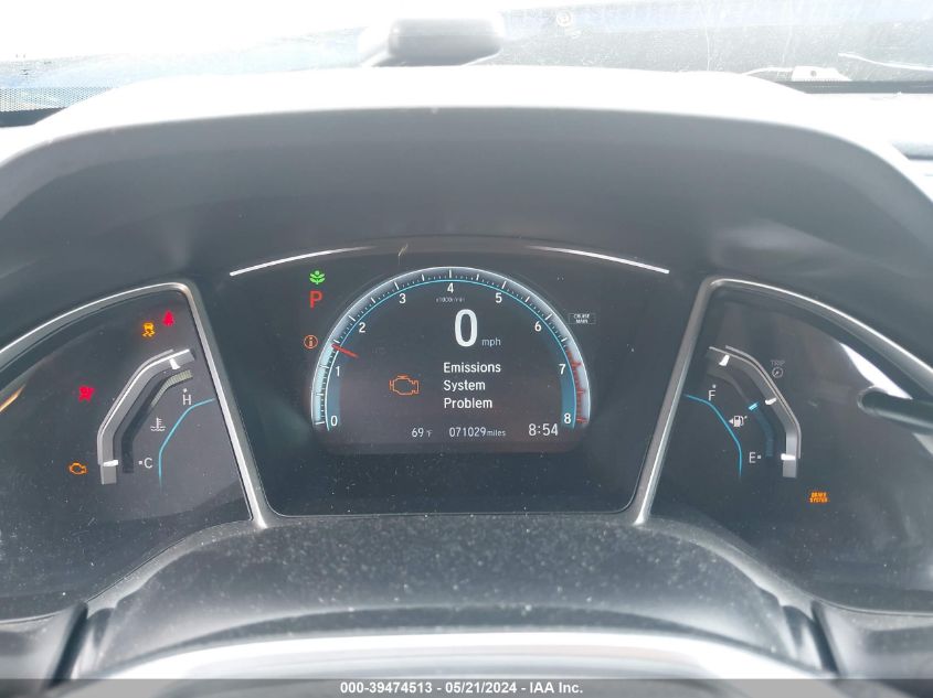 2018 Honda Civic Ex VIN: 2HGFC2F71JH572632 Lot: 39474513