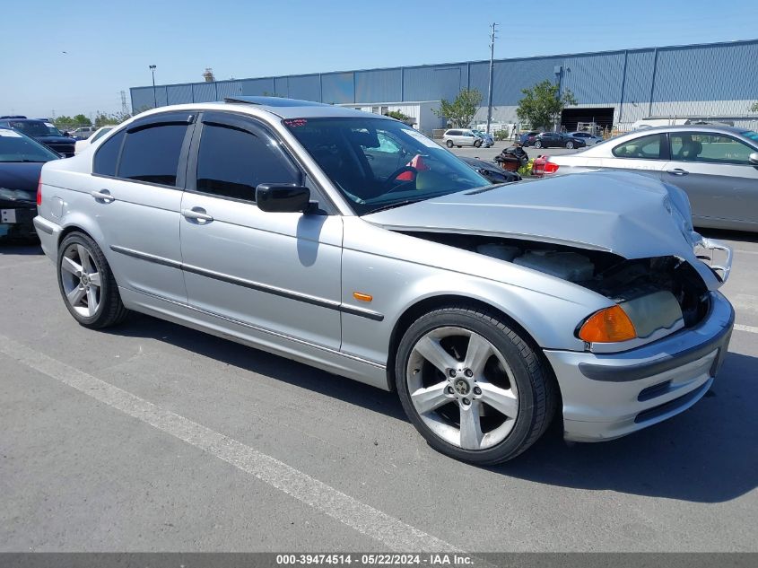 2001 BMW 325I VIN: WBAAN37411ND46515 Lot: 39474514