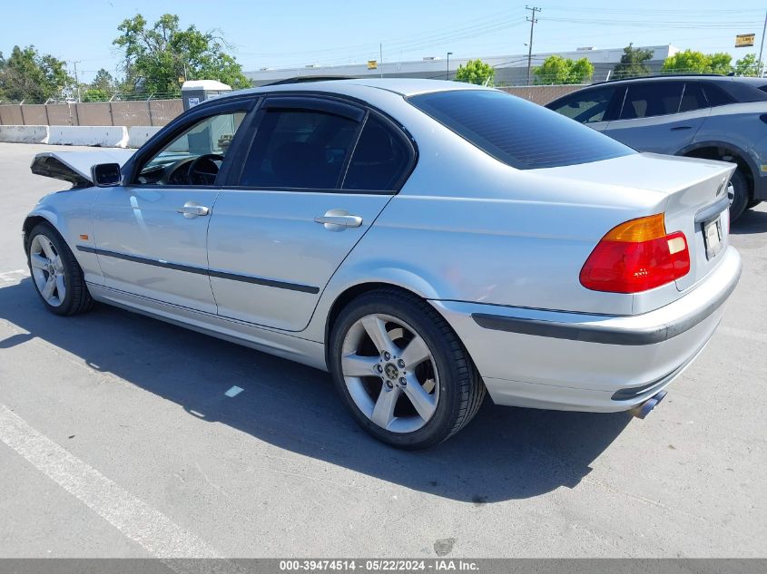 2001 BMW 325I VIN: WBAAN37411ND46515 Lot: 39474514